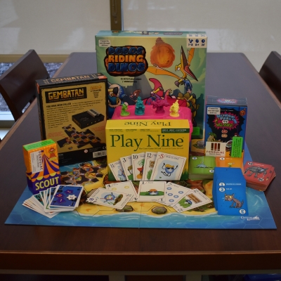 variety of childrens board and card games