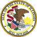 Illinois State Seal with eagle on a rock