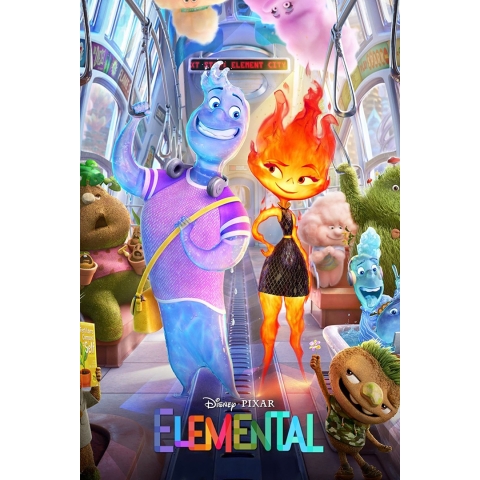 poster for the movie Elemental